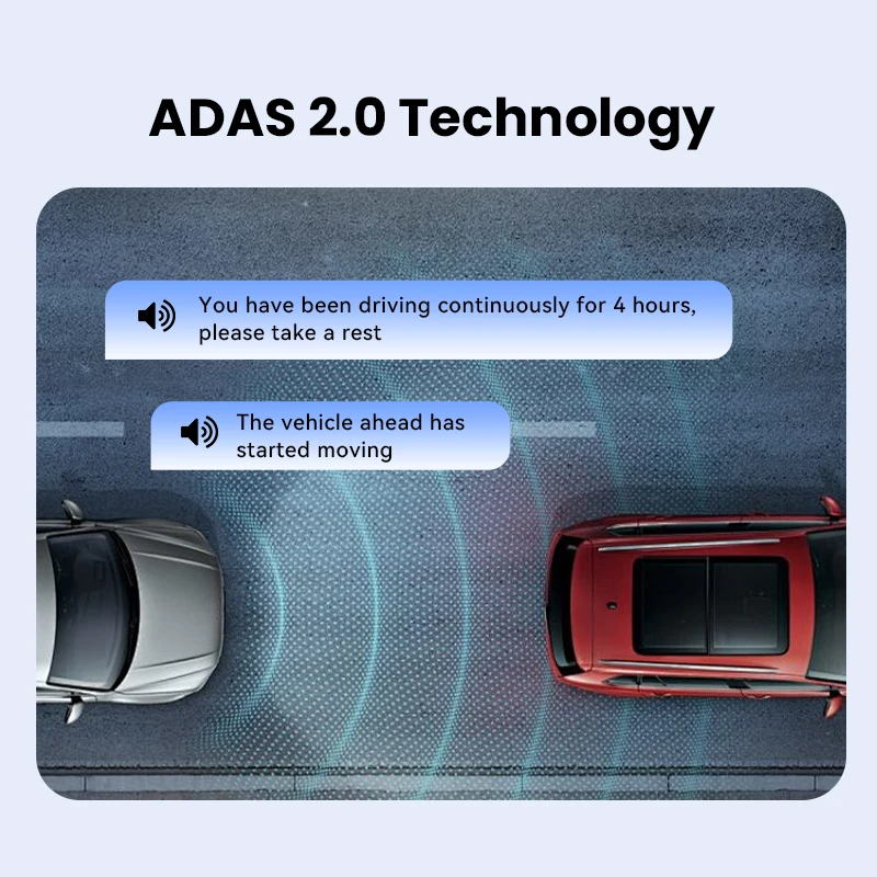 2025 New DDPAI Z50 Pro Dash Cam  4K Car DVR Night Vision 5GHz Wi-Fi GPS ADAS 24h Parking mode Front and Rear Camera-5