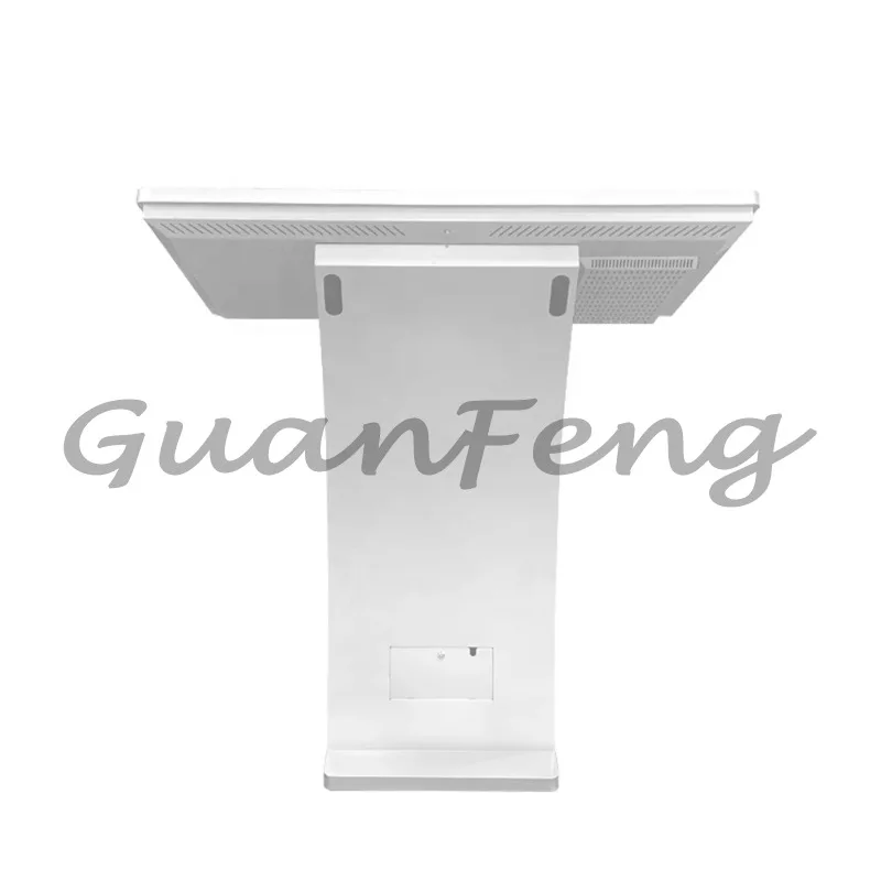 Horizontal All in One Stand Touch Screen Self Service Kiosk 10-point Android System Win System 32