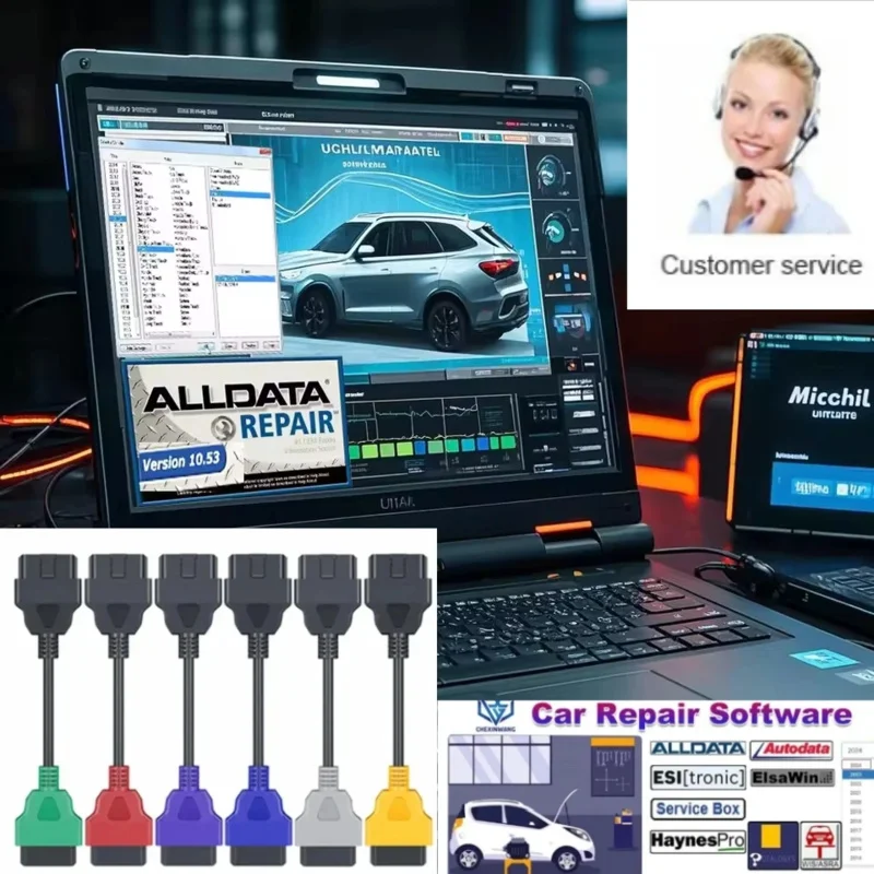 2025 HOT! Alldata Repair Software 10.53 All Data Automotive Tech Latest Offline Software Autodata 3.45 atsg 2017 Send Link-2