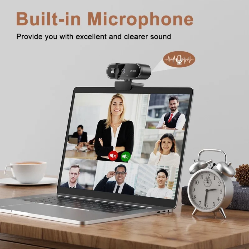 Xiaomi 1080P Mini Camera 4K Full HD Webcam Microphone 30fps USB Web Camera For Auto Focus PC Laptop Video Shooting Camera Mijia-2