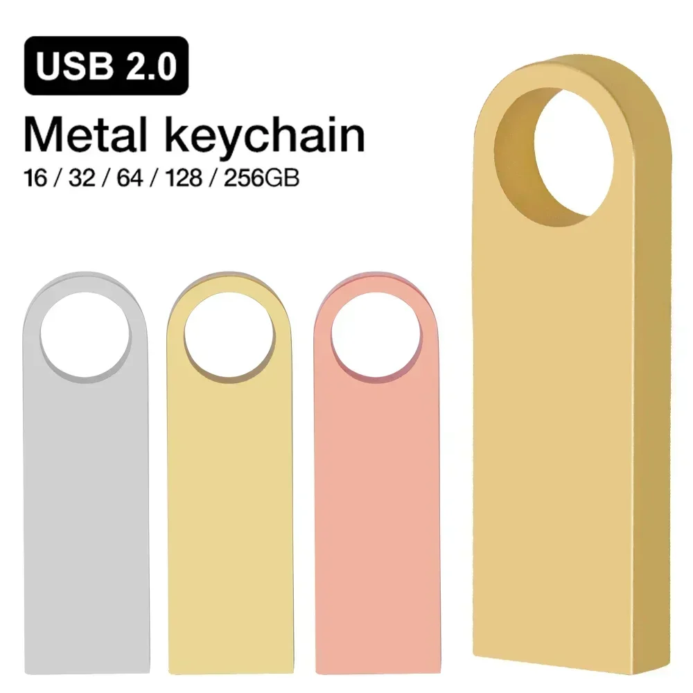 Pendrive 128Gb Memory Stick 32Gb 4Gb Metal Usb Flash Drive 128Gb Pen Drive 64 Gb 8Gb Usb Stick 16 Gb Gift Memoria Usb-3
