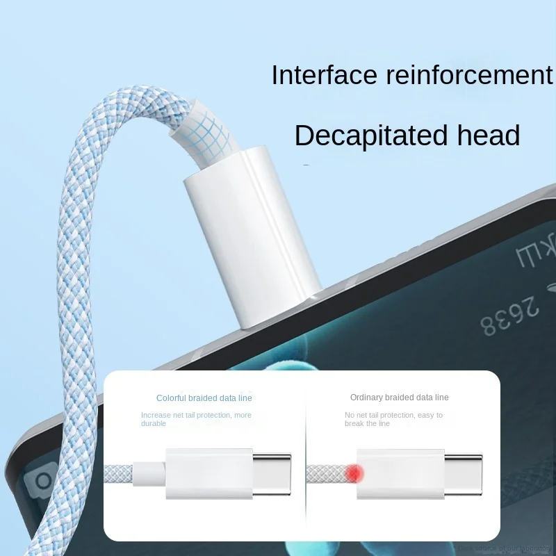 3 In 1 Fast Charging Cable 100W For Xiaomi iPhone Poco Micro USB Type C Charger Cable Cord Multiple Usb C Charging Wire Line-3
