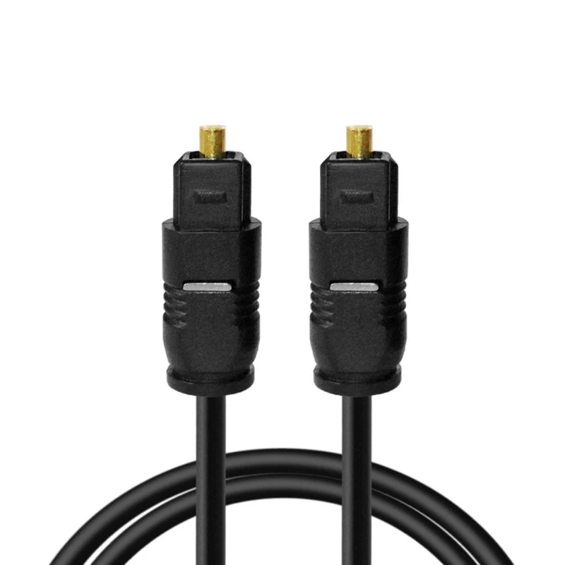 1m 1.5m 2m 3meter 5m Fiber Wire Line Digital Optical Cable SPDIF Square Mouth TOSLINK Connector Cord-5