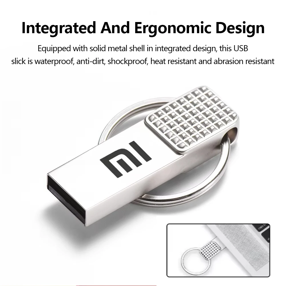 Xiaomi 2TB Original Flash Drive USB 3.2 High Speed Pen Drive 1TB Metal Waterproof Type C USB Memory For Computer Storage Devices-3