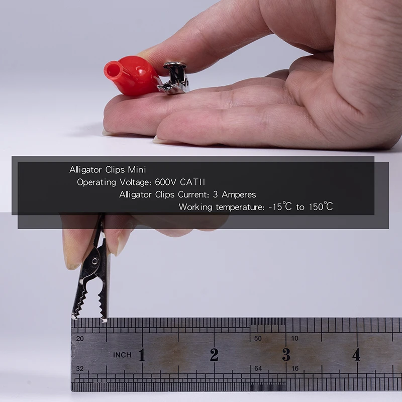 Multimeter Probes 2MM Interface 60V/10A Very Fine Diameter 0.7mm Back Puncture Puncture Probe-2