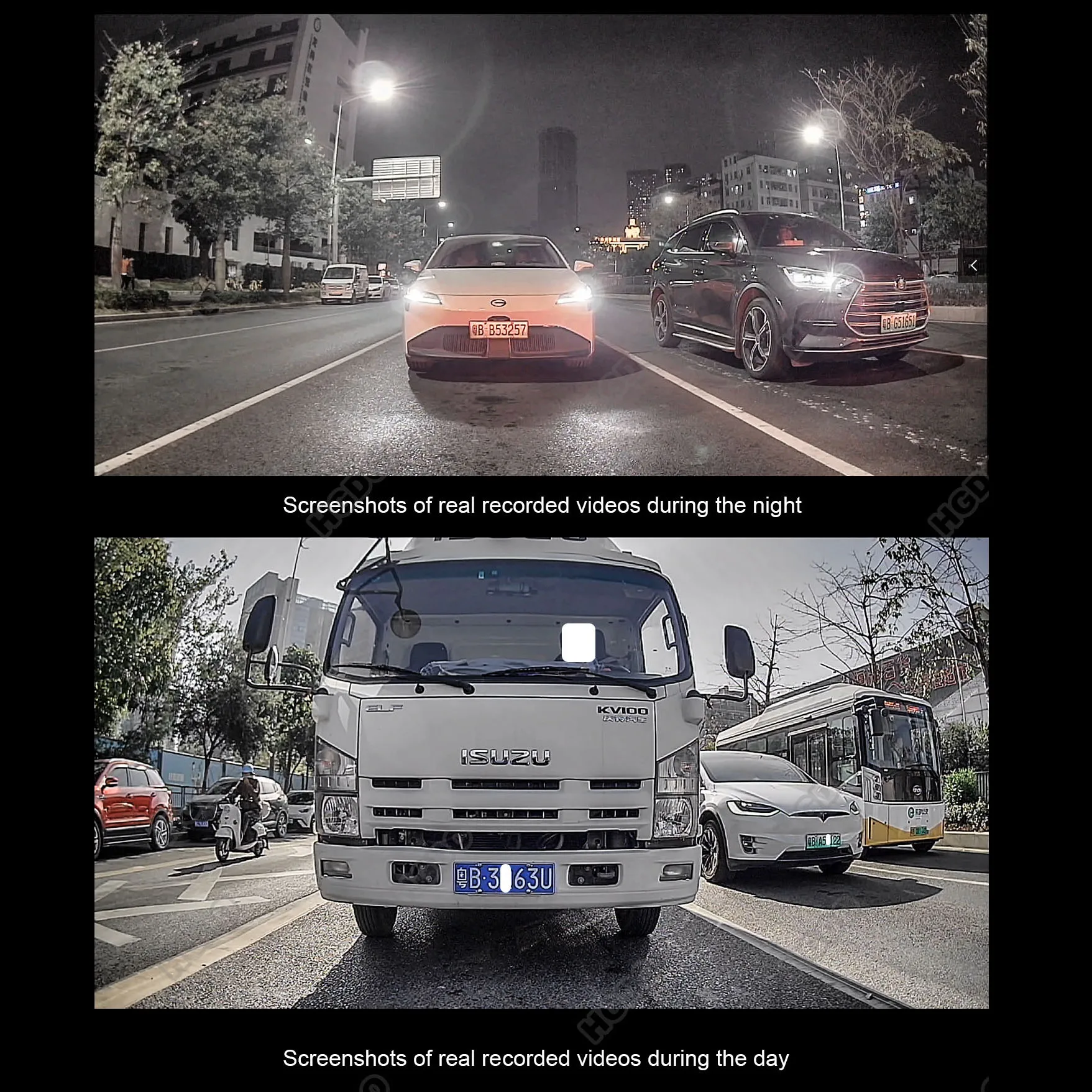 HGDO R35 SONY IMX335 2K 1080P Rear View Camera Back Cam 4PIN Cable Night Vision Reversing Auto Parking Monitor Waterproof 170°-5