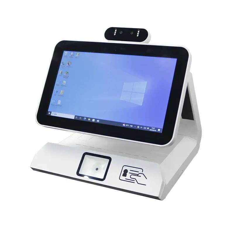 13.3 inch self ordering kiosk tablet machine fast food ordering desktop touch screen self service kiosk price for chain store-4