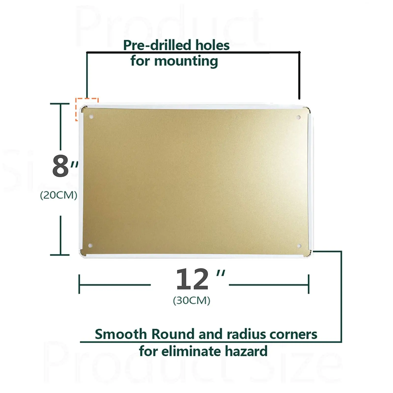 Notice No Photos Or Video Allowed Aluminum Safety Sign 8x12 inch Warning Signs for Business Retail Store Home Wall Decor-2
