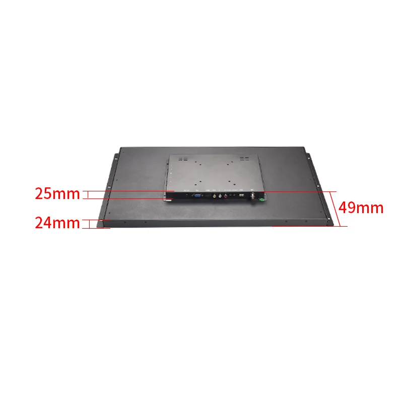 23.8/24 Inch HD 1920*1080 Industrial Open Frame Monitor Capacitive Touch Screen Display VESA Wall Mounted VGA AV HDMI-Compatible-4