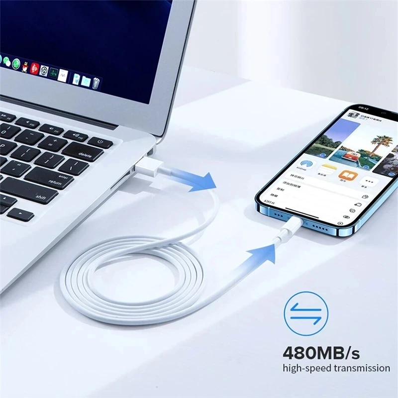 Original 30W USB Cable For Apple iPhone 14 13 12 11 Pro Max 7 8 Plus XS XR Fast Charging USB C TO iOS Cable Charger Accessories-2