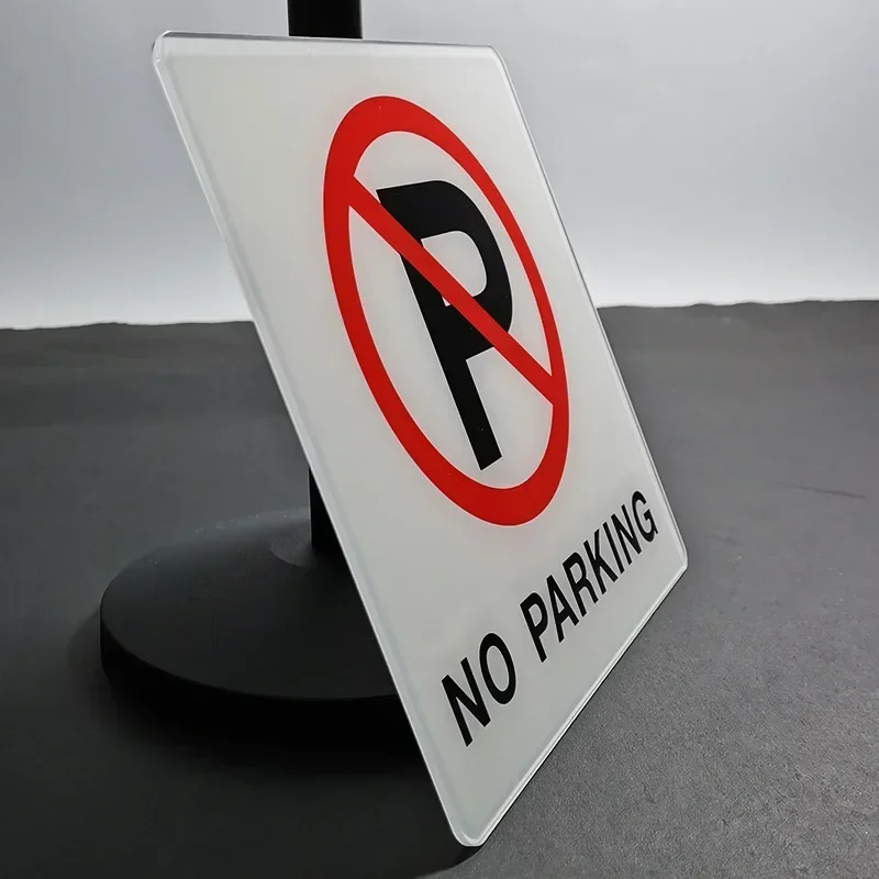 15cm No Smoking Signs No Touching No Photographing Signs Warning Plaque Public Shope Signage Mall Office Warm Reminder Sign-4