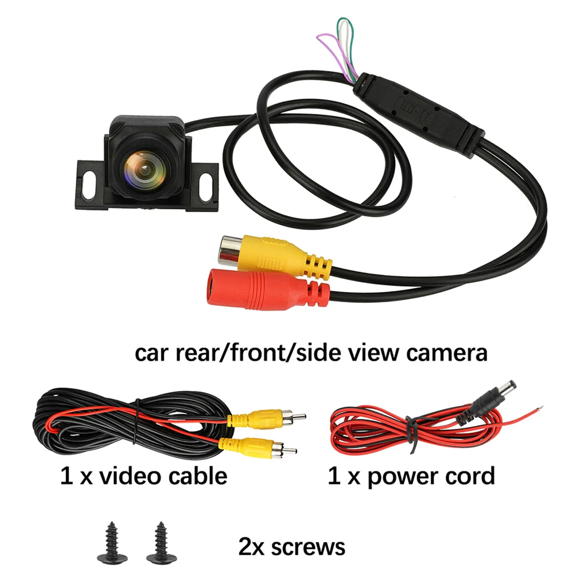 Car Backup Camera Rear View Camera 1080P Clear Anti-Interference 170 Degree Wide Angle Adjustable Vehicle Small Reversing Camera-5