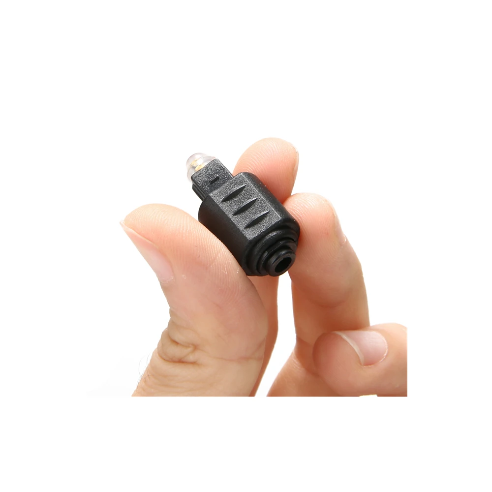 Mini Optical Audio Adapter 3.5mm Female Jack to Digital Toslink Male Plug For Amplifier Optical Audio Cable-5