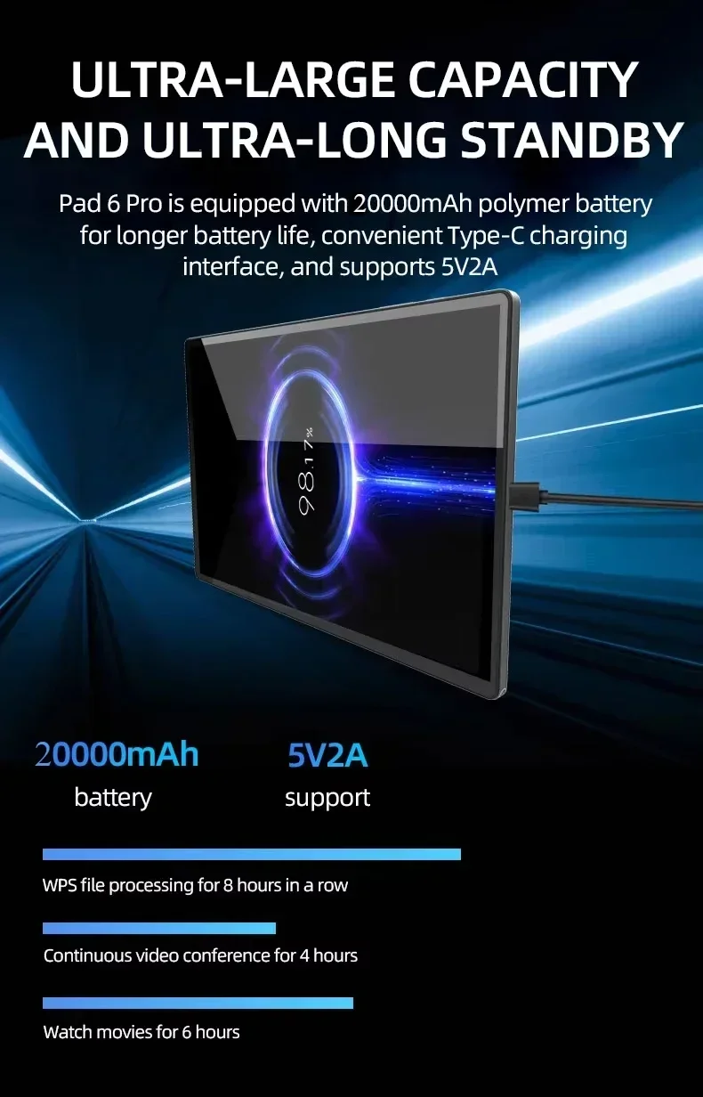 2025 NEW Original MI Pad 7 Pro Tablet 11inch Snapdrago 8gen2  HD 4K Android 14 22GB+2T 20000mAh 5G Dual SIM WiFi GPS Tablet PC-3