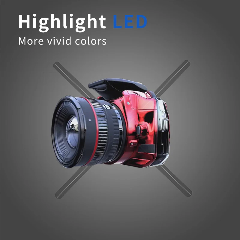 3D Hologram Fan for Advertising/Stage/Wedding Air Floating LED Display, High Brightness Holographic Fan 24H Continuous Working-5