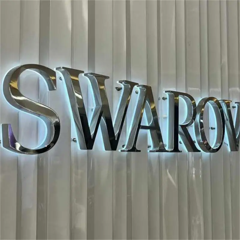 Outdoor Led Illuminated Sign Led Backlit Store Sign Letter Shop Signboard 3D Custom Led Sign-5