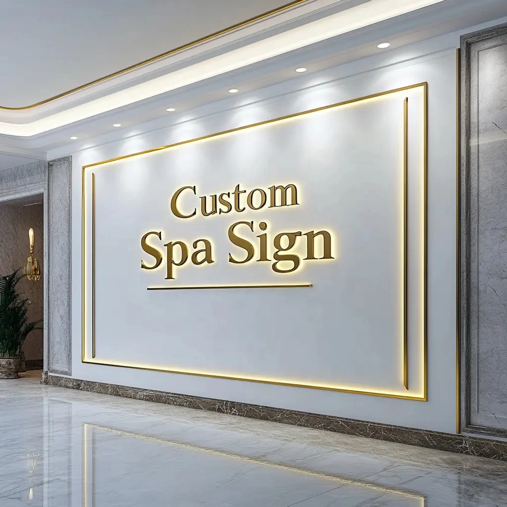 Customized 3D LED Signage Illuminated Business Name Plaque Outdoor Advertising Backlit Company Letter Sign Design-6