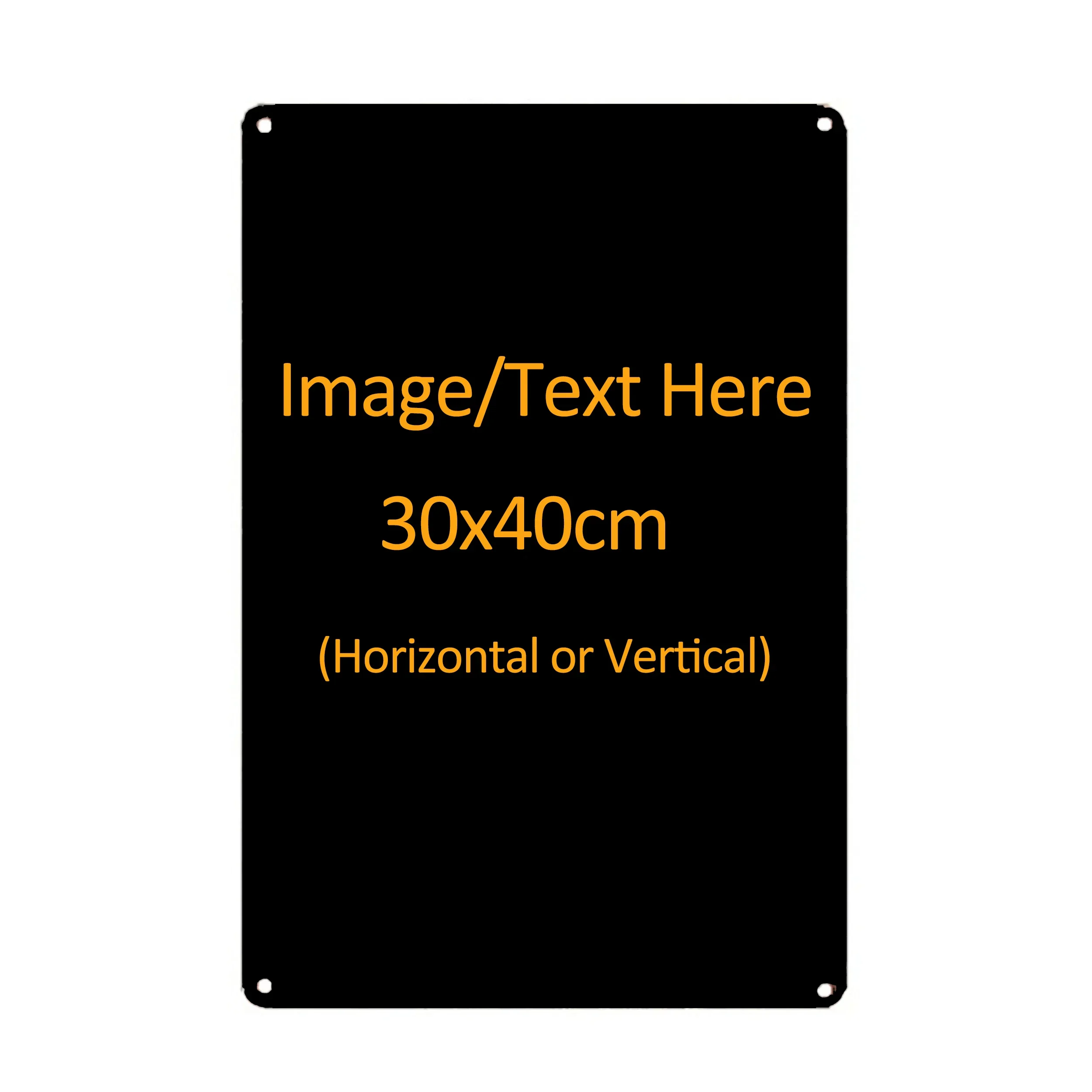 Custom Sign Irregular Signage Round Shield Wall Plaque Decor DIY Print Metal Tin Sign Vintage Tinplate Poster Art Plate Poster-4