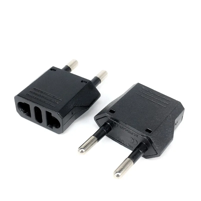1-20pcs EU Euro KR Plug Adapter US to EU Plug Adapter Travel KR EU Adapter Electric EU KR Plug Converter Power Sockets AC Outlet-2