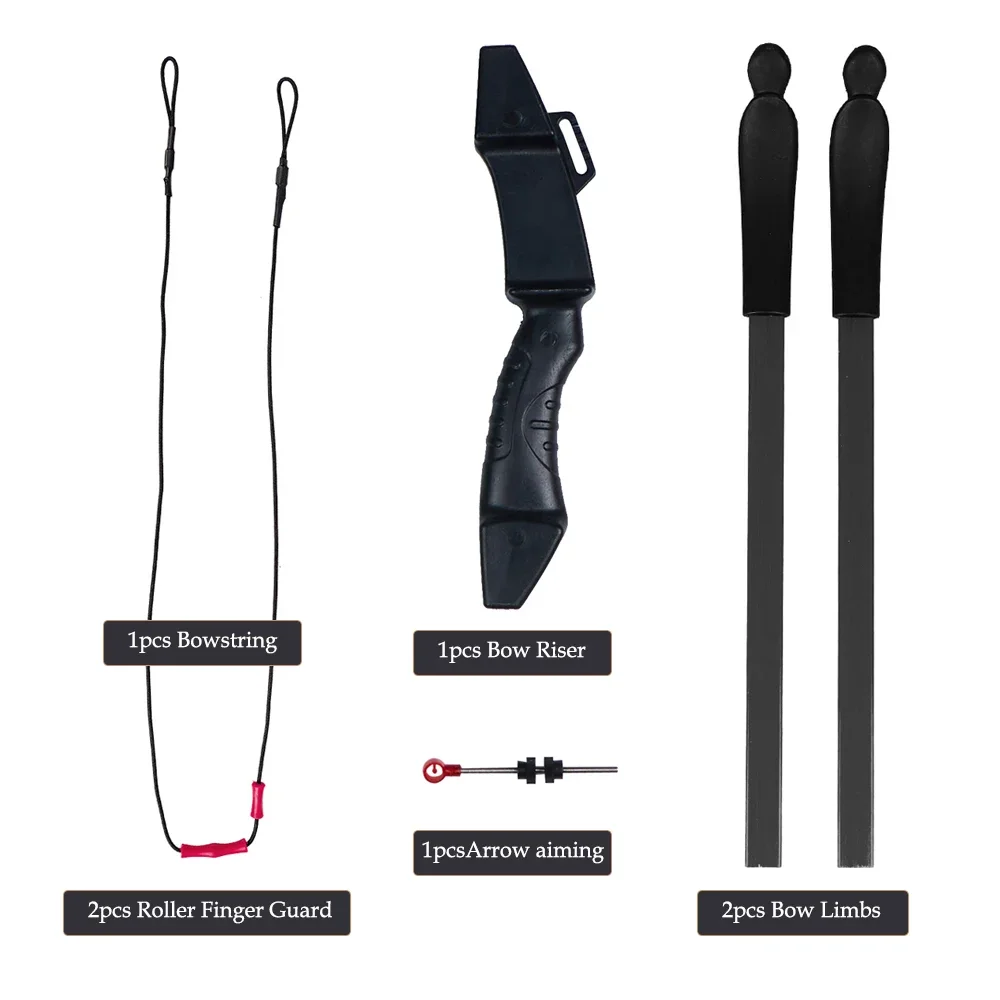 Toparchery Recurve Bow for Kids 12-15lbs Take-down Bow for Children Outdoor Shooting Game-5