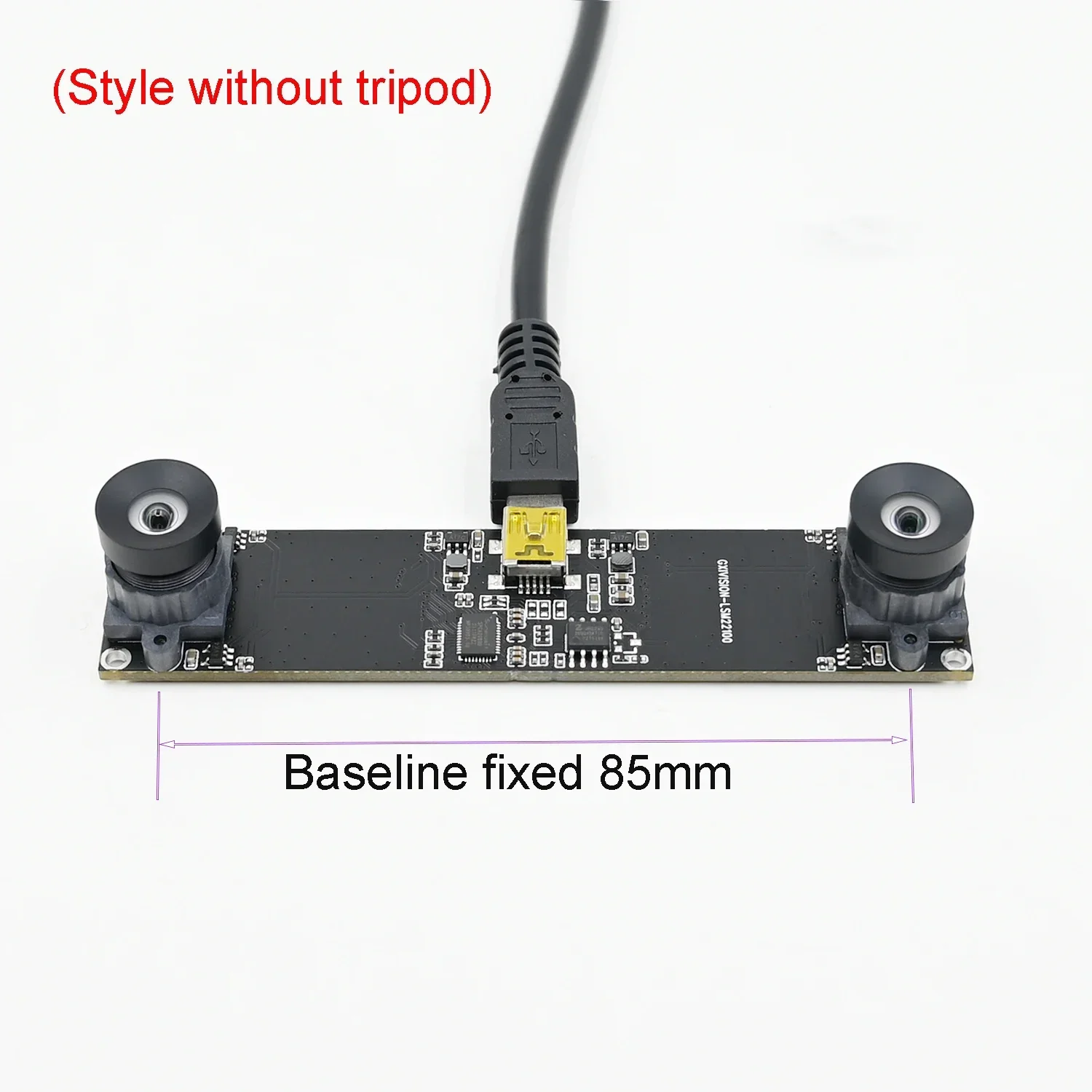 2560x720 30fps USB Camera Module,Dual Lens Synchronized Same Frame,For Windows Linux Android Raspberry Pi-4