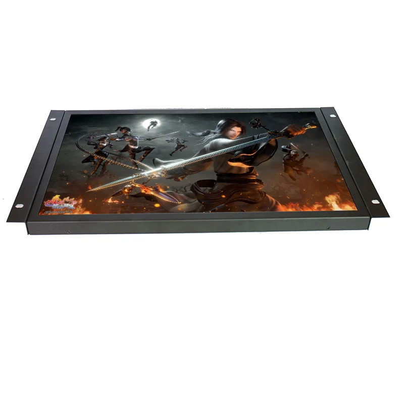 Widescreen 19 inch 1440*900 Metal Case LCD No/Resistive/Capacitive Touch Screen Display Wall Mount Open Frame Industrial Monitor-5