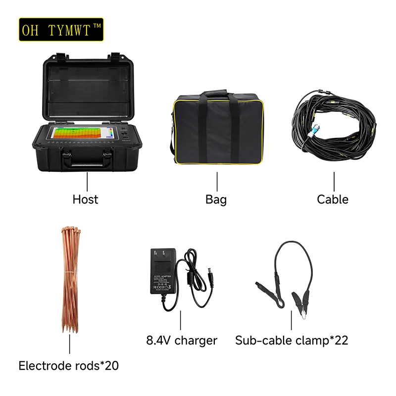 16 Channels Water Detector Underground TYM-D Series Borehole Drilling Geophysics Ground Water Detection Machine-5