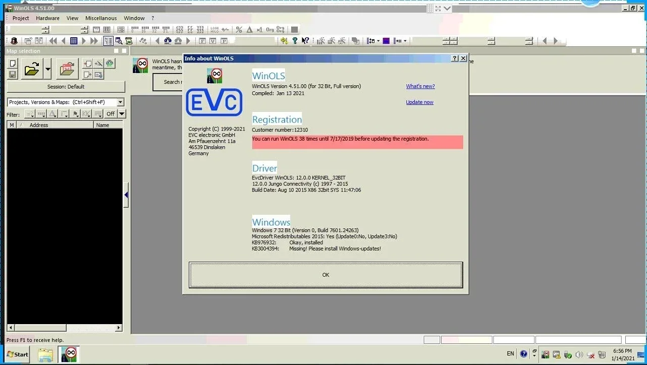 2025 HOT Selling WinOLS 4.7 With Plugins +2021 Damos +ECM TITANIUM+ immo service tool v1.2 All Data Auto Repair Software-2