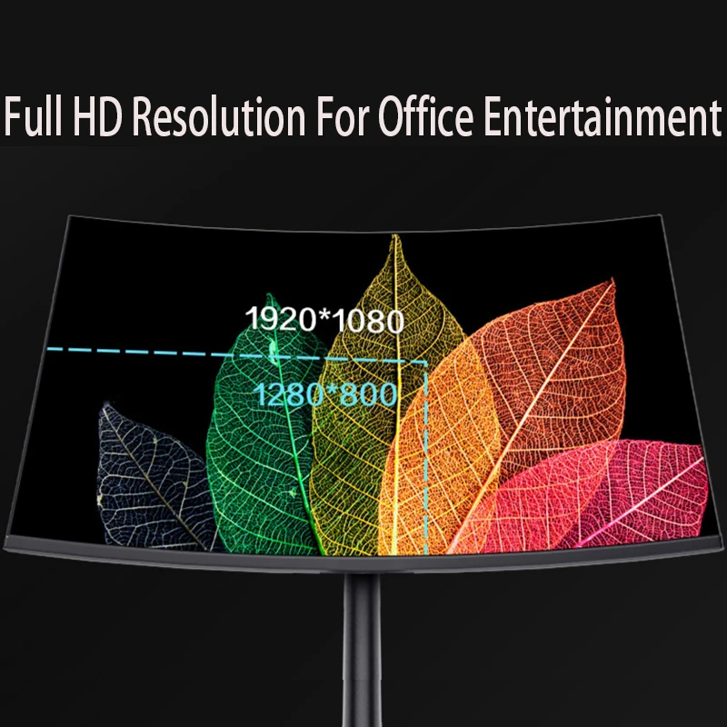 27 Inch Curved Monitor 75Hz 2ms Desktop PC Lcd FHD Computer Display Gaming IPS Panel Screen LED 1080P Desktop Display-5