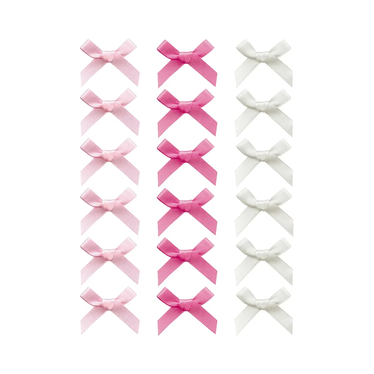 18 piece set of women's hair accessories, colorful ribbons, bows, hair clips, fashionable, sweet, cute hair claw straps, lace el-6