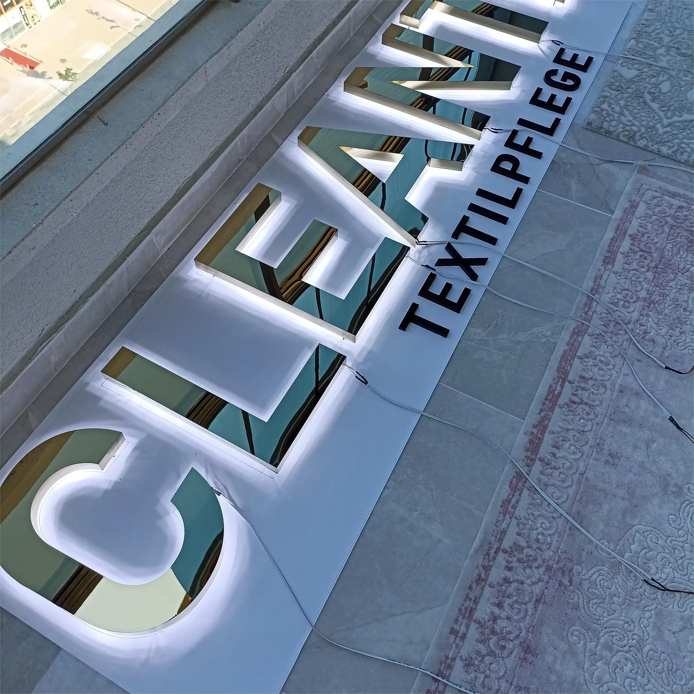 Outdoor Led Illuminated Sign Led Backlit Store Sign Letter Shop Signboard 3D Custom Led Sign-4