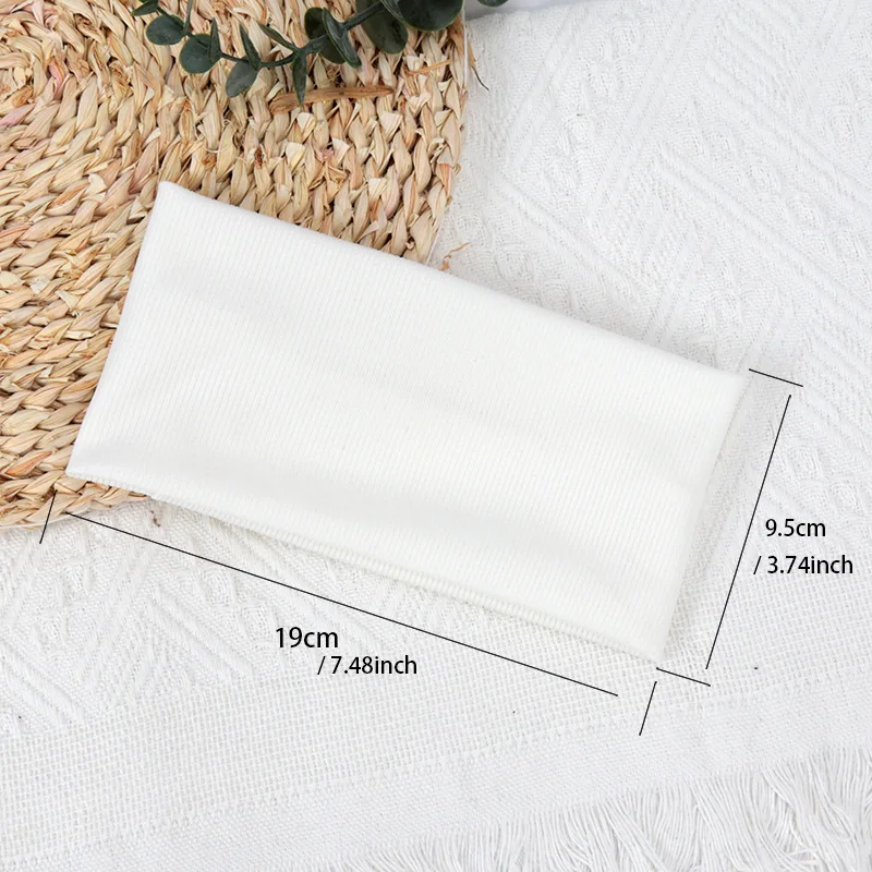 Elastic Solid Color Hair Bands for Women and Men Hairband Running Fitness Sports Yoga Headbands Girls Head Band Accessories-2