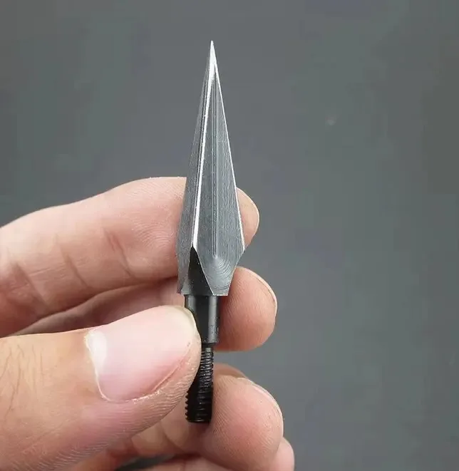 3/6/12PCS 100Gr Hunting Arrow Tips Compound Recurve bow Classical Tradition Broadheads-5