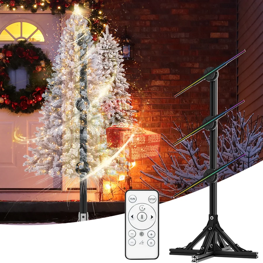 3D Holographic Fan Projector Wifi HD LED Signage Holographic Player Advertising Neon Support Wireless Upload Video Shop Bar-2