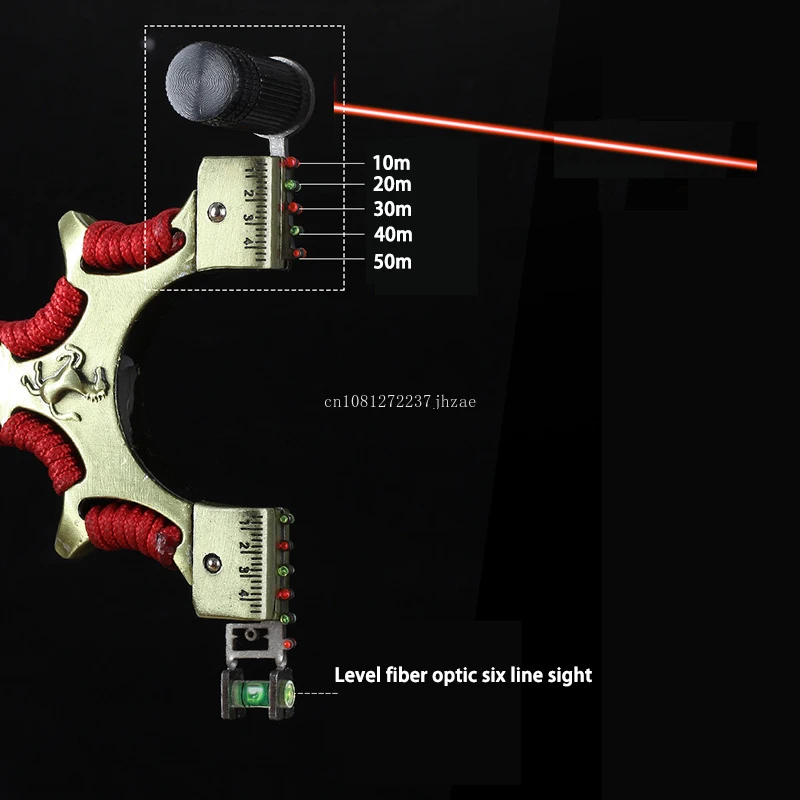 Strong Magnetic Slingshot with Compass Laser Slingshot High-precision Sling Professional Shooting Slingshots Catapult-4