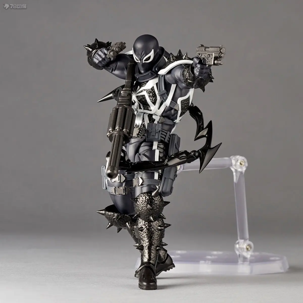 2024 Agent Venom Action Figure CT Version Kaiyodo Anime Figurine Marvel PVC Movable Collection Eugene Thompson Ko Model Toy Gfit-5