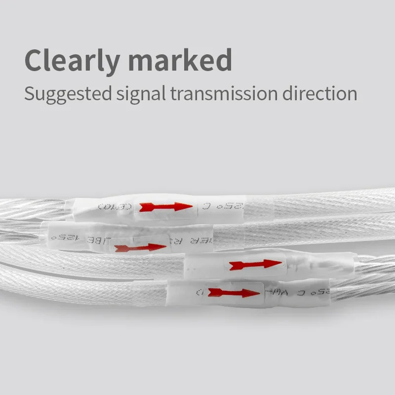 TODN One Pair HIFI Silver-plated Speaker Cable High-end 7N OCC Speaker Wire For Hi-fi Systems Y Plug Banana plug Speaker Cable-5