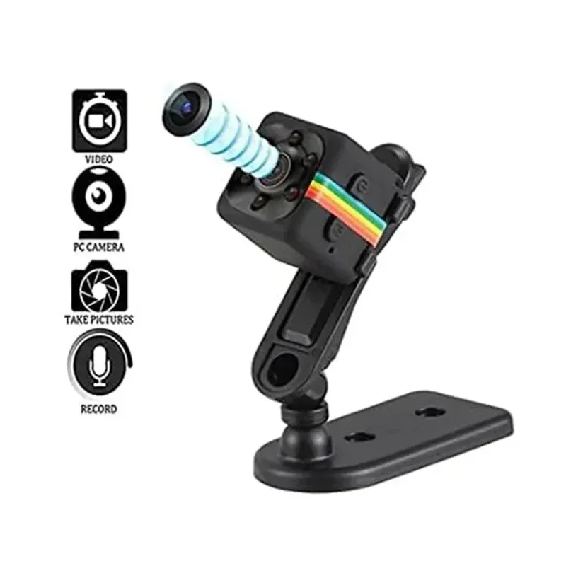 HD Mini Camera 1080P Portable Small Nanny Cam Video Voice Mini DV Recorder Indoor Covert Security Camera For Home Office-2