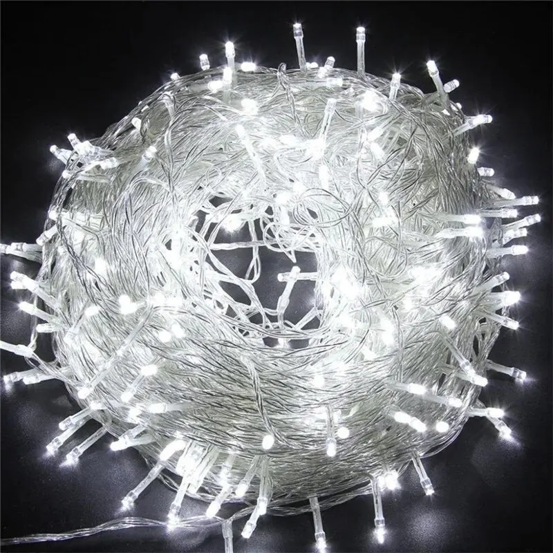 220V EU Plug 10M Outdoor Christmas LED String Light Garlands Decoraction Fairy Lamp For Home Wedding Party Holiday Lights-5