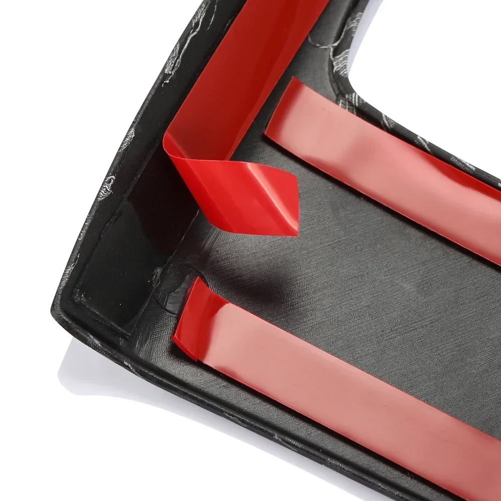 Carbon Fiber Car Ignition Key Hole Trim Sticker Decoration For Audi A4 B8 2009 2010-2016 / A5 2008-2015(LHD）Auto Accessories-5