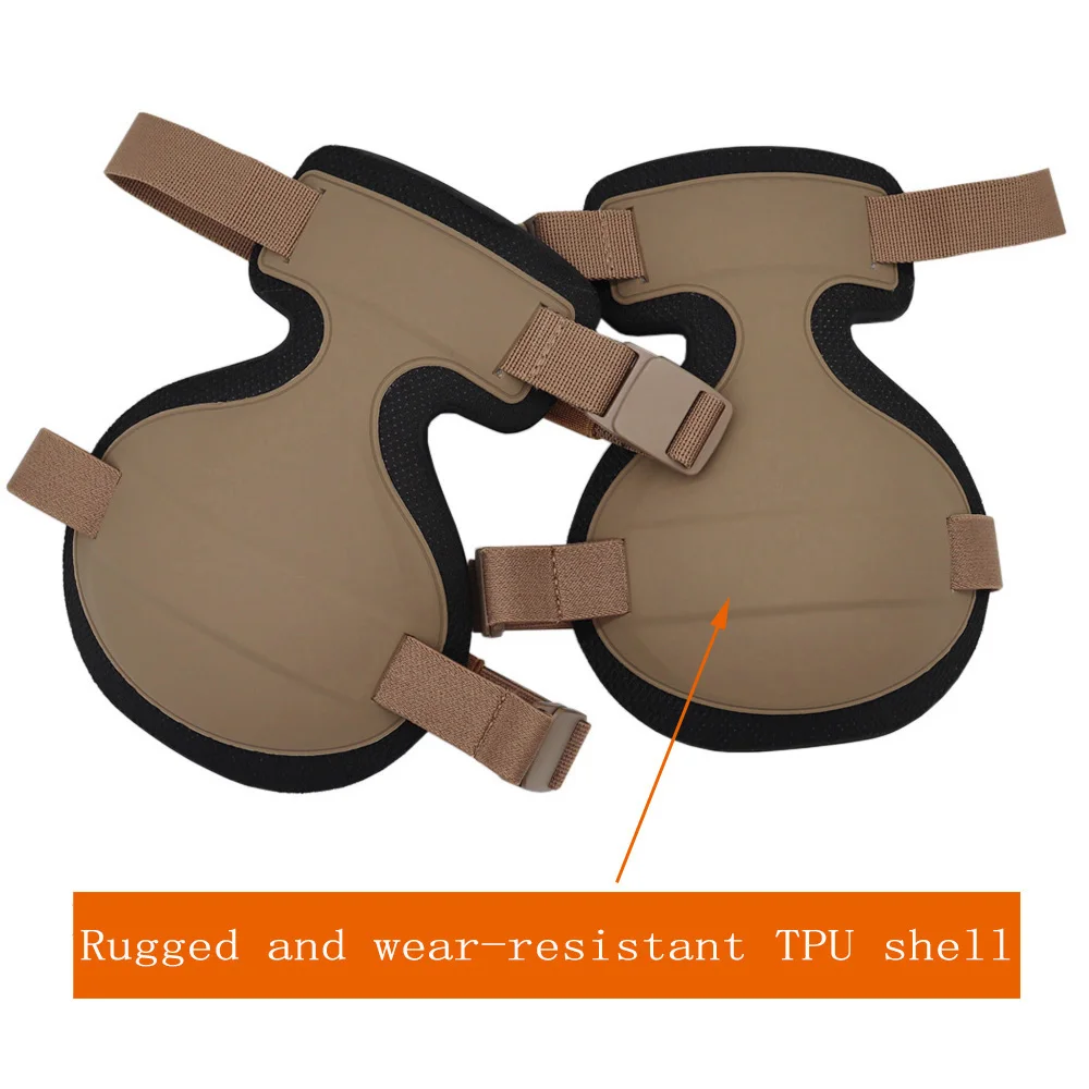 Upgraded Version II Tactical ARC Style Training Kneepads Combat Knee Pads Outdoor Sport Hiking Airsoft Hunting Kneepad-2