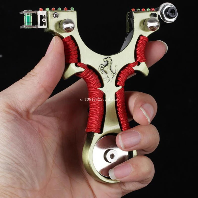 Strong Magnetic Slingshot with Compass Laser Slingshot High-precision Sling Professional Shooting Slingshots Catapult-6