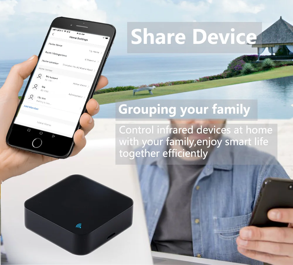 Tuya WiFi RF IR Remote Control 433MHz/315MHz For Smart Home Via SmartLife for Air Conditioner ALL TV Support Alexa,Google Home-4
