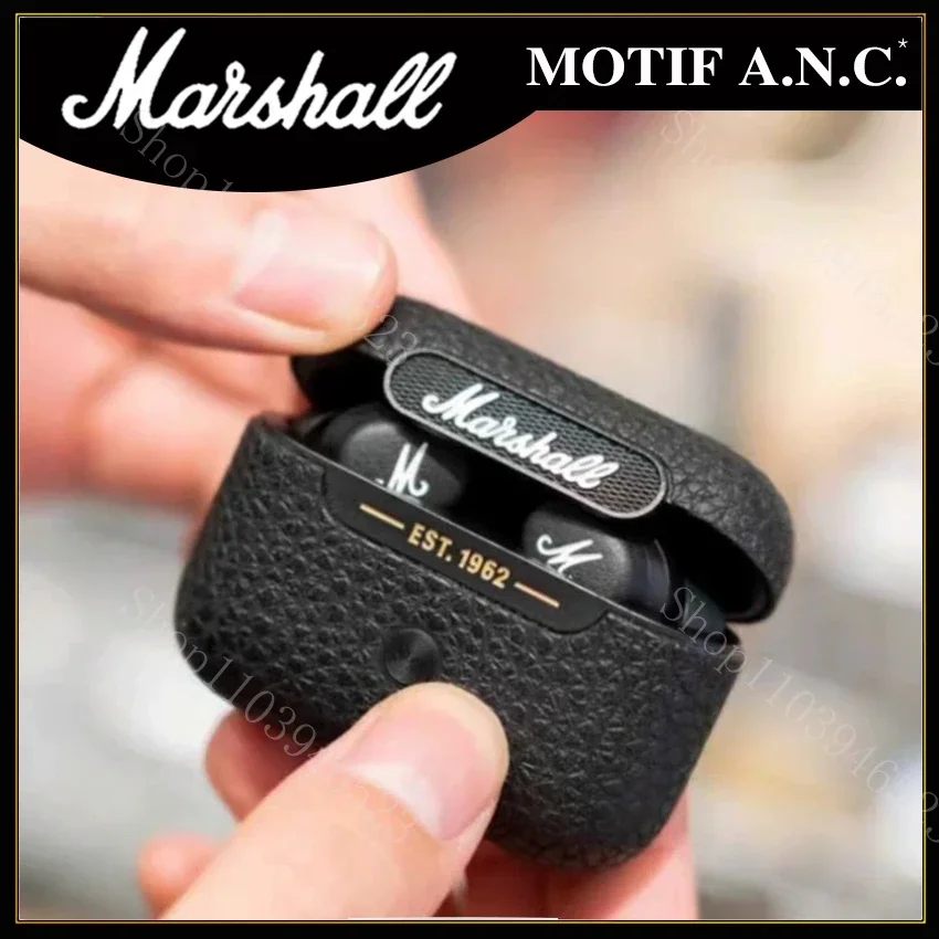 New MARSHALL MOTIF ANC True Wireless Bluetooth 5.2 Headphones Active Noise Cancelling Headphones in-ear Waterproof Headset-3
