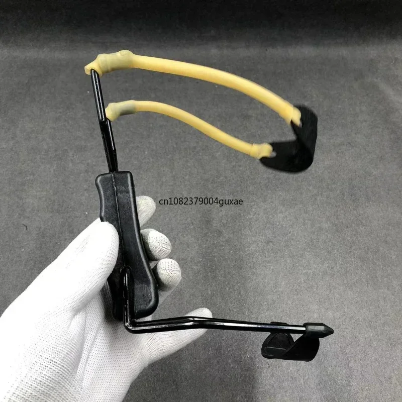 High-precision Laser Aiming Slingshot Fast Flattening Leather Design Holiday Gifts Outdoor Hunting Sports-6