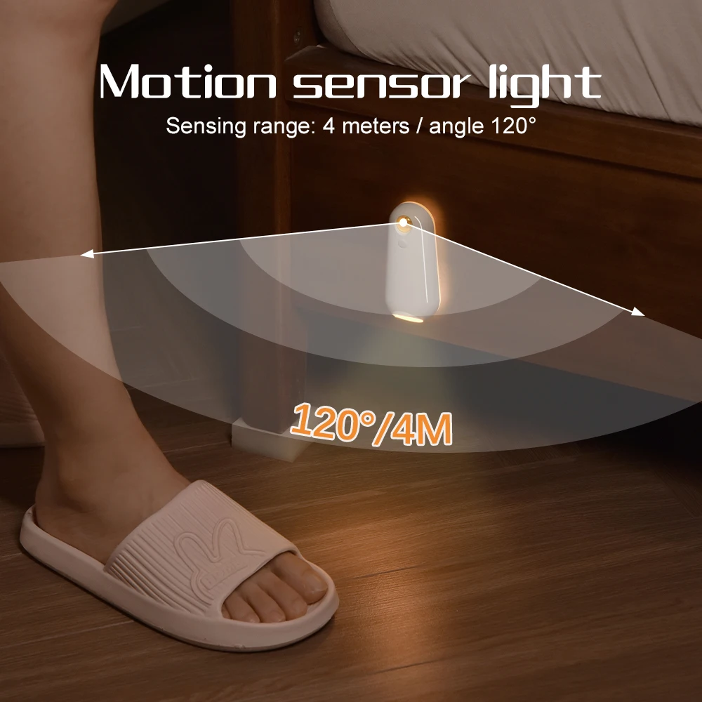 Toilet Night Light Motion Sensor Light Toilet Bowl Light RGB 7Color Changing For Bathroom Decoration LED Rechargeable LED Light-2