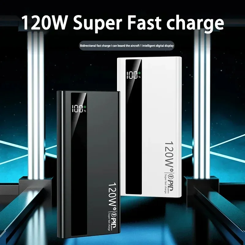 Xiaomi 120W 200000mAh High Capacity Power Bank Super Fast Charging Power Bank Portable Battery Charger For iPhone Samsung Huawei-3