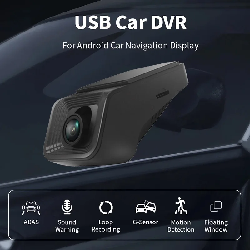 ADAS Dashcam 1080P Camera for Cars WIFI APP Car DVR Universal Video Recorder For Android Car DVD Player Navigation System-2