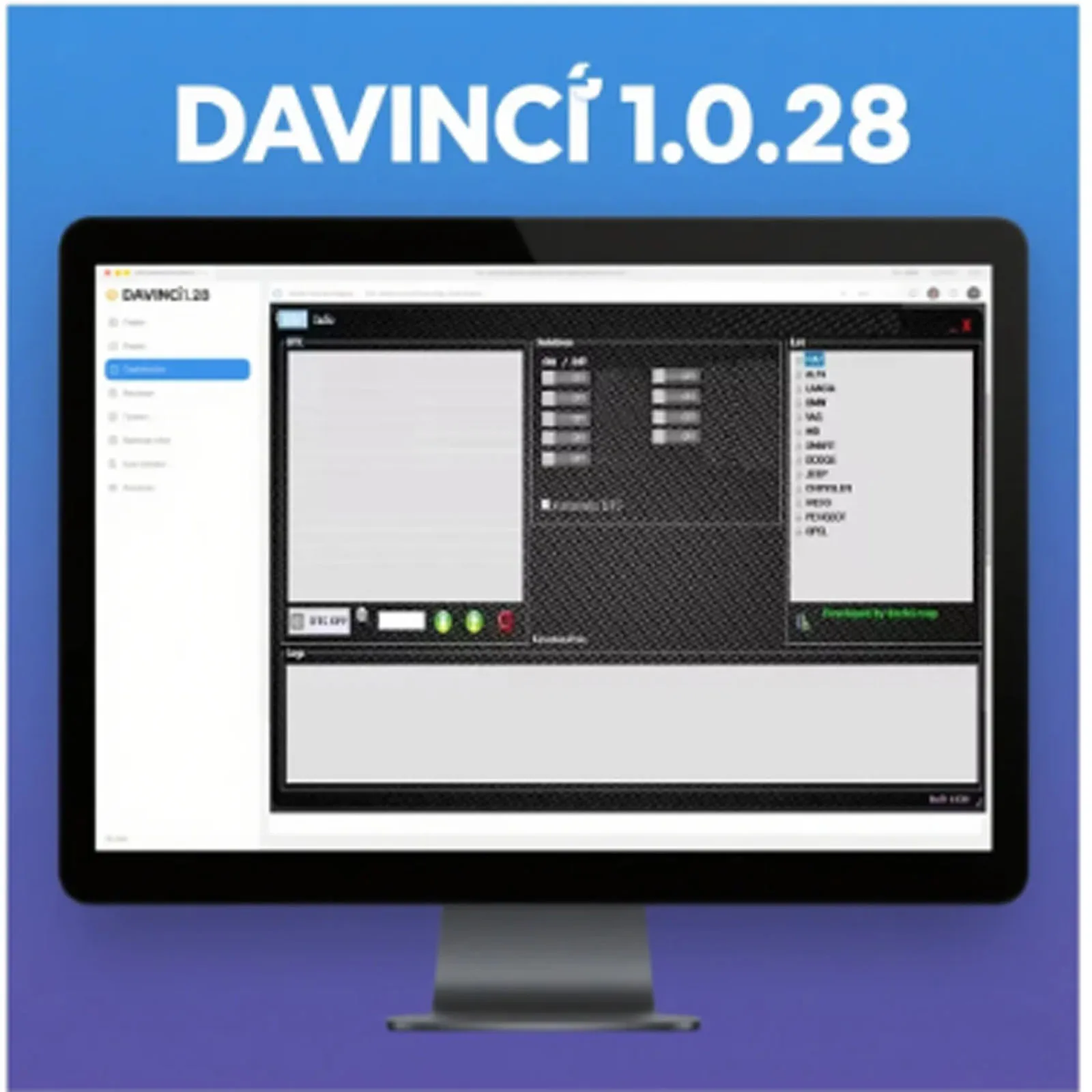 2025 Davincie 1.0.28 pro ECU Automotive Diagnostic Software Compatible with Windows 7 Supports KESS/KTAG for Programming-2