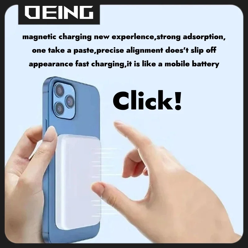 Magnetic Power Bank For Apple Original External Spare Battery Wireless Charger for Magsafe Power Bank For iPhone 12 13 14 15 16-3